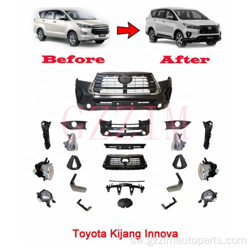 Kijang Innova 2016 Boresha hadi 2021 Boresha BodyKit